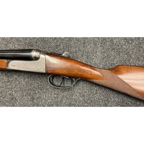 4311 - 12 Bore Kestrel Side by Side Shotgun serial number 265659 with 696mm long barrels. Non ejector. Doub... 