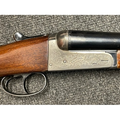 4311 - 12 Bore Kestrel Side by Side Shotgun serial number 265659 with 696mm long barrels. Non ejector. Doub... 