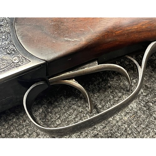 4311 - 12 Bore Kestrel Side by Side Shotgun serial number 265659 with 696mm long barrels. Non ejector. Doub... 