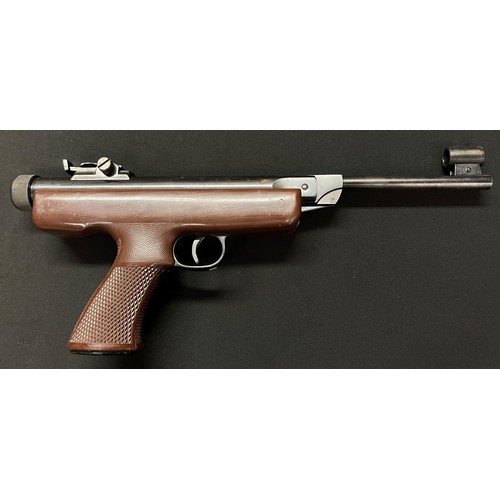 4320 - Diana Model 5 .177 Target Air Pistol. No serial number. Dated 10/76. Working order. Barrel length 17... 