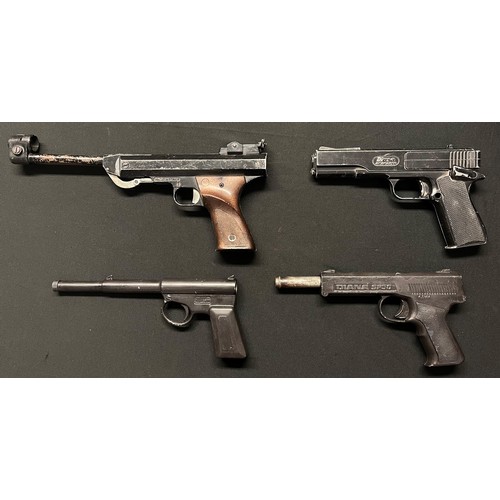 4321 - Four Air Pistols for spares or repairs: Diana SP50: Diana Repeater: The Gat: .177 Italian RO71 (4)