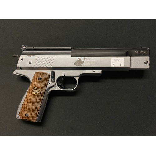 4322 - Weihrauch HW45 .177 cal Air Pistol. Serial number 396450. Working order.