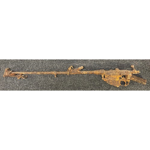 4326 - Relic Condition WW1 British SMLE Rifle Action recovered from the Somme. No licence required deactiva... 