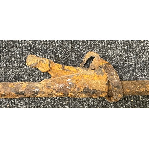 4326 - Relic Condition WW1 British SMLE Rifle Action recovered from the Somme. No licence required deactiva... 