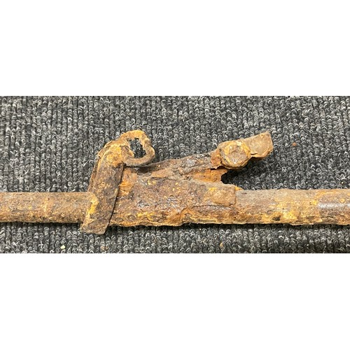 4326 - Relic Condition WW1 British SMLE Rifle Action recovered from the Somme. No licence required deactiva... 