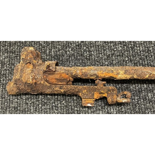 4326 - Relic Condition WW1 British SMLE Rifle Action recovered from the Somme. No licence required deactiva... 