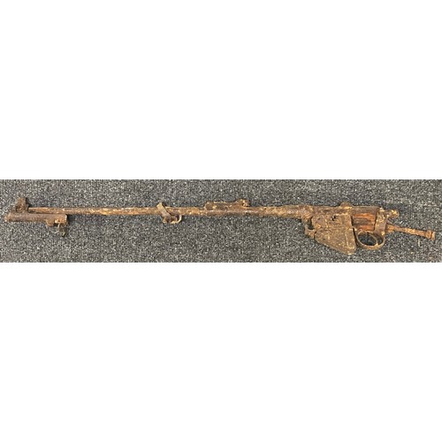 4327 - Relic Condition WW1 British SMLE Rifle Action recovered from the Somme. No licence required deactiva... 