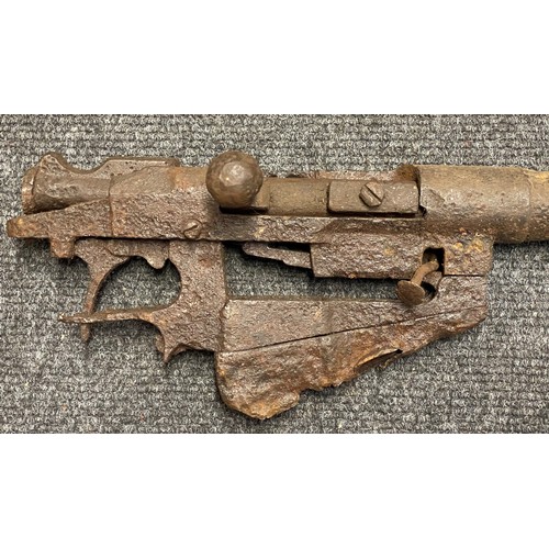 4328 - Relic Condition WW1 French Lebel Model 1907-15 Rifle Action. Deactivated by condition. No licence re... 