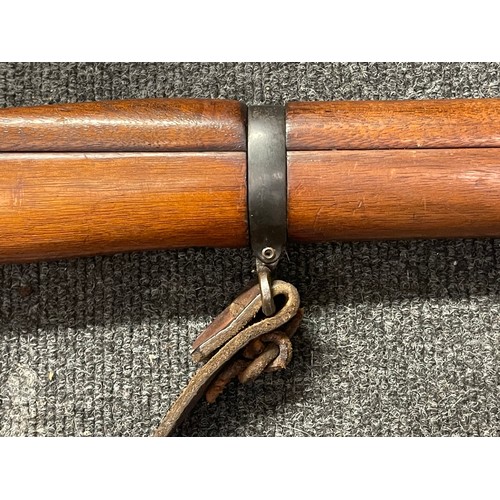 4330 - Deactivated WW1 British SMLE MKIII* Sniper Rifle serial number 71487. BSA maker marked and dated 191... 