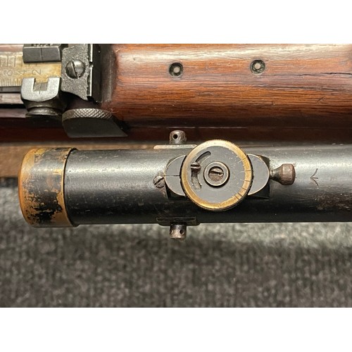 4330 - Deactivated WW1 British SMLE MKIII* Sniper Rifle serial number 71487. BSA maker marked and dated 191... 