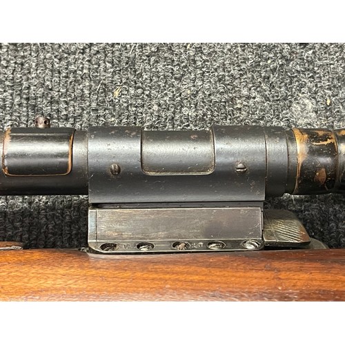 4330 - Deactivated WW1 British SMLE MKIII* Sniper Rifle serial number 71487. BSA maker marked and dated 191... 