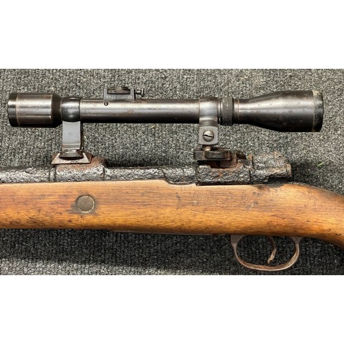 4331 - Relic Condition WW1 German Mauser Sniper Rifle fitted with a Digee 4x26 Telescopic Sight Serial No. ... 