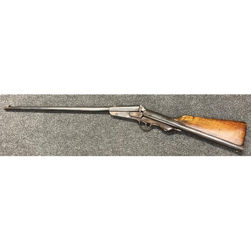 4332 - .177 cal Air Rifle by Britannia guns, break action, serial number 462. Barrel length 535mm. Overall ... 