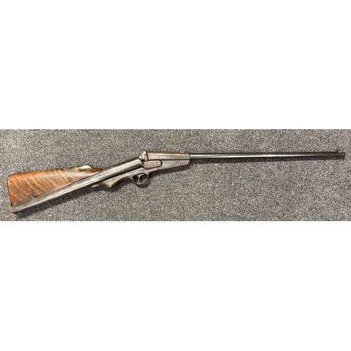 4332 - .177 cal Air Rifle by Britannia guns, break action, serial number 462. Barrel length 535mm. Overall ... 