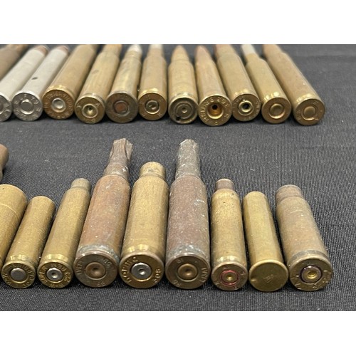 4341 - A collection of over 100 Inert & FFE Rifle and Pistol rounds and spent cases. All have INERT primers... 