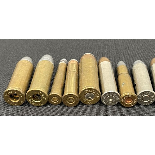 4341 - A collection of over 100 Inert & FFE Rifle and Pistol rounds and spent cases. All have INERT primers... 