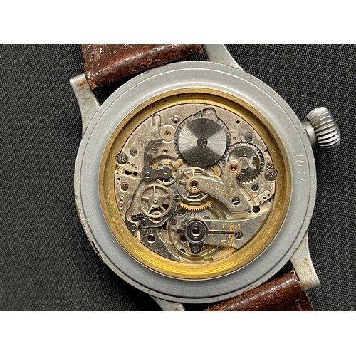 4347 - Reproduction Luftwaffe B Uhr Beobachtungs-uhren Navigators Wrist Watch Baumaster A. Complete with br... 