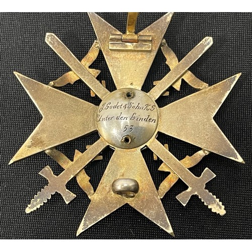 4371 - Reproduction Spanish Crosses: Silver without Swords: Silver with Swords x 2: Gold with Swords and Di... 