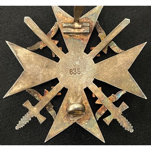 4371 - Reproduction Spanish Crosses: Silver without Swords: Silver with Swords x 2: Gold with Swords and Di... 