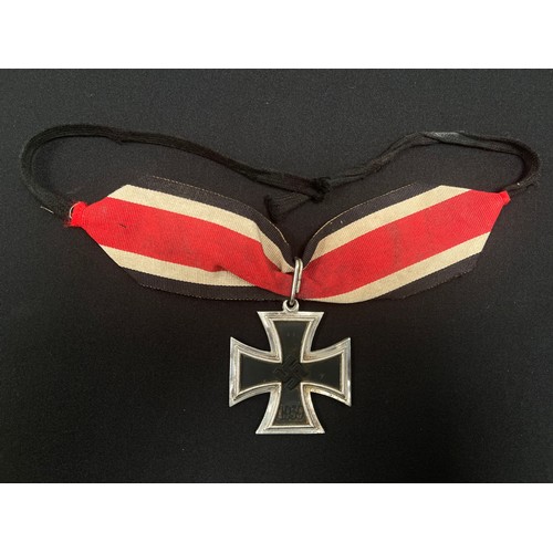 4379 - Reproduction Knights Cross of the Iron Cross 1939 complete with ribbon and neck ties. Correct three ... 