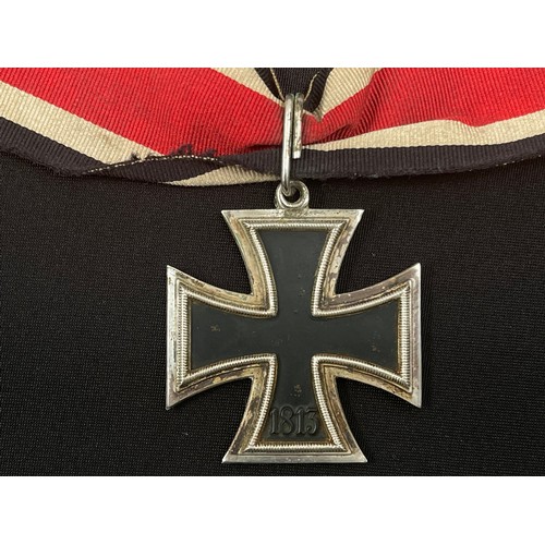 4379 - Reproduction Knights Cross of the Iron Cross 1939 complete with ribbon and neck ties. Correct three ... 