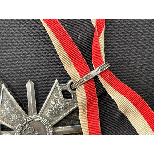 4382 - Reproduction Knights Cross of the War Merit Cross with Swords complete with ribbon and elastic neck ... 