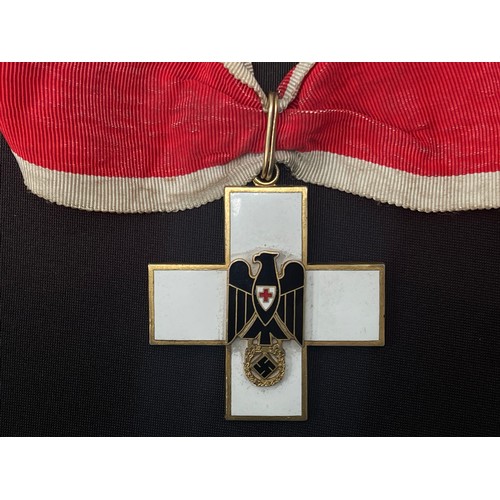 4384 - Reproduction German Red Cross Decoration 1937 pattern Grand Cross. Maker marked 