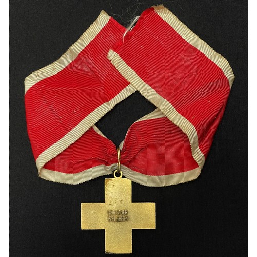 4384 - Reproduction German Red Cross Decoration 1937 pattern Grand Cross. Maker marked 