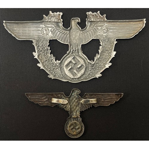 4386 - Reproduction German Order, Eagle Orders, Heer Long Service Medals, KM Pith Helmet eagle, Police Eagl... 