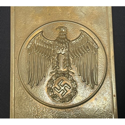 4387 - Reproduction Door Plate, DRL Lighter, General Kommando XXXXVII Panzer Korps Plaque, SS Presentation ... 