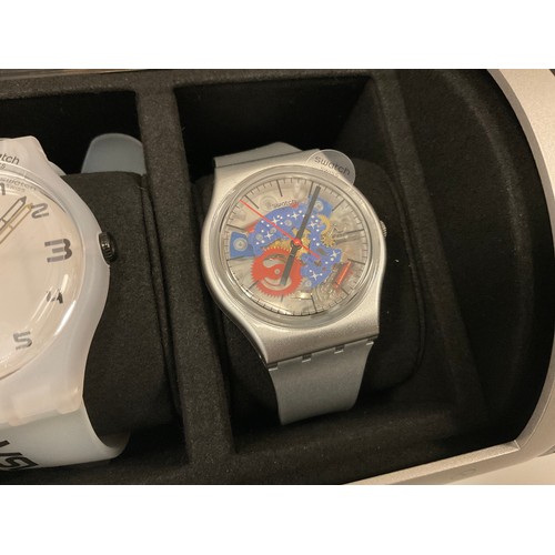 1059 - Swatch - Exclusive limited edition Space collection set, ref SCS32, one of only 800 made world wide,... 