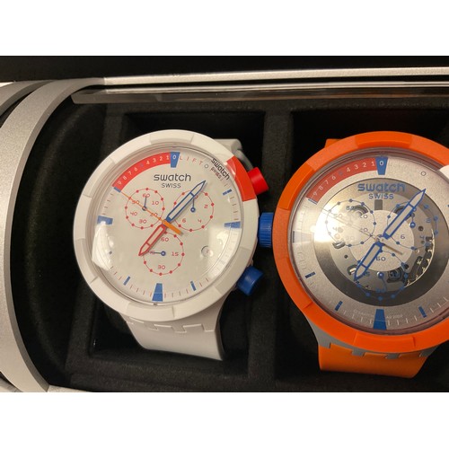 1059 - Swatch - Exclusive limited edition Space collection set, ref SCS32, one of only 800 made world wide,... 