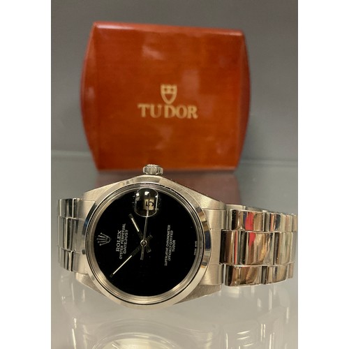 1090 - Rolex Tudor - Oyster Perpetual Datejust Superlative Chronometer officially Certified stainless steel... 