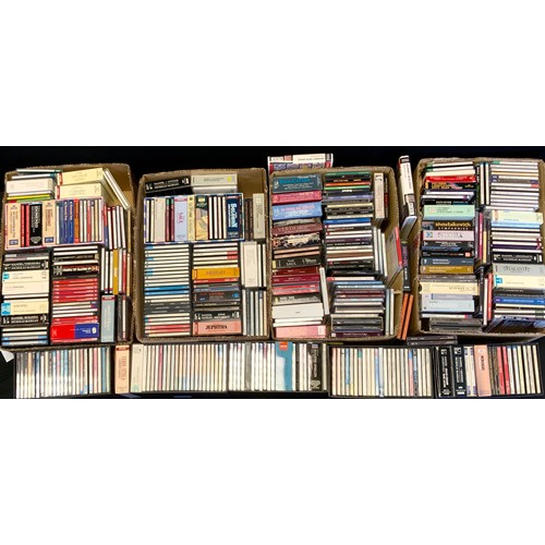 481 - Large quantity of CDs including Elvis Presley, Mozart, Beethoven - orchestra and classical; etc. (ap... 