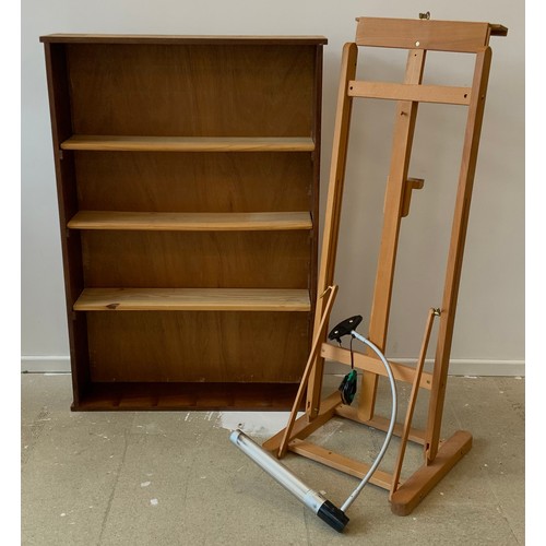 408 - An Artist’s professional floor-standing full-height easel, by Mabel, made in Italy, height adjustabl... 