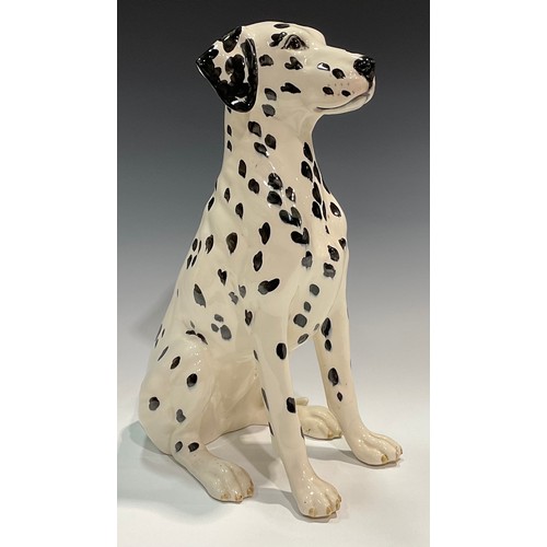 89 - A Beswick fireside model, of a Dalmation, 35cm high, impressed mark, model no.2271