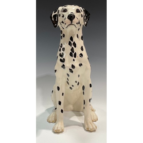 89 - A Beswick fireside model, of a Dalmation, 35cm high, impressed mark, model no.2271