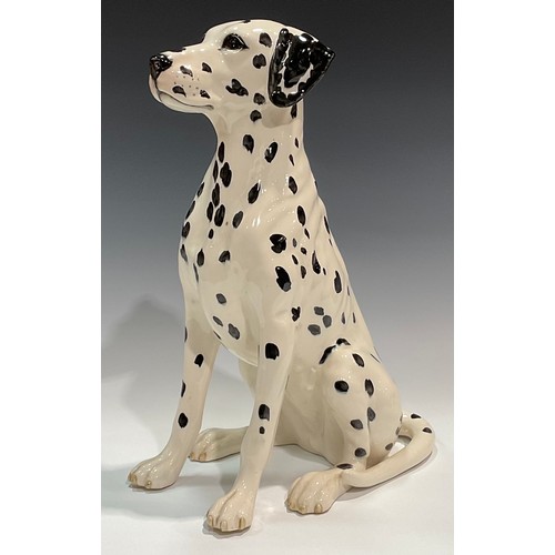 89 - A Beswick fireside model, of a Dalmation, 35cm high, impressed mark, model no.2271