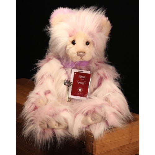 6000 - Charlie Bears CB181869 Dee Dee Plumo Collection teddy bear, from the 2018 Plush Collection, designed... 