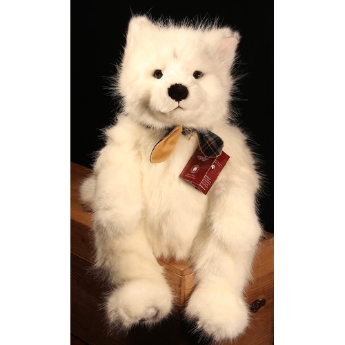 6002 - Charlie Bears BB214100 Tundra Arctic Fox, from the 2021 Bearhouse Bears Collection, designed by Isab... 