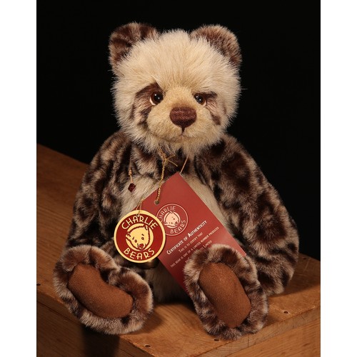 6008 - Charlie Bears CB604794B Troy Panda teddy bear, from the 2010 Charlie Bears Collection, designed by I... 