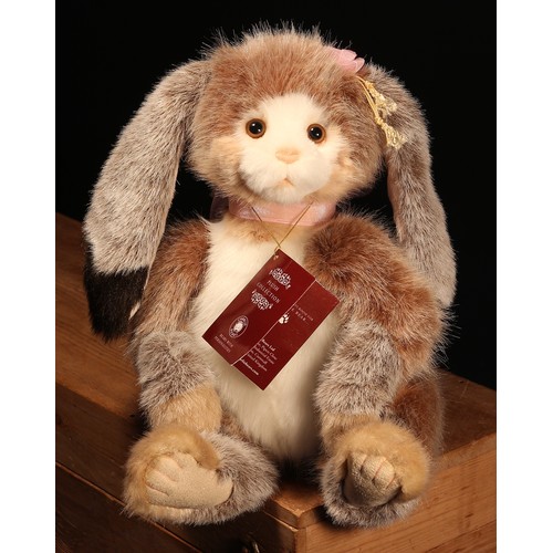 6025 - Charlie Bears CB202044A Hunny Bunny Rabbit, from the 2020 Charlie Bears Collection, designed by Isab... 