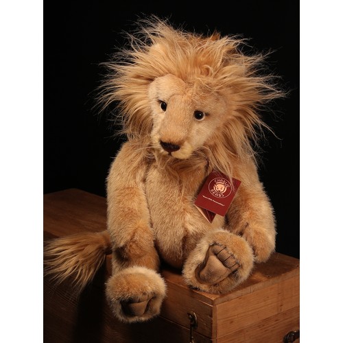 6026 - Charlie Bears CB141473 Linus Lion, from the 2014 Charlie Bears Plush Collection, designed by Isabell... 