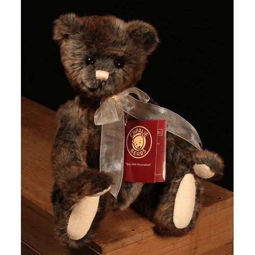 6057 - Charlie Bears CB176024 Skinny Pin teddy bear, from the 2017 Charlie Bears Plush Collection, 30cm hig... 