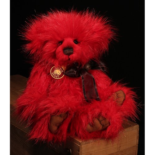 6062 - Charlie Bears CB631480 Rudolph teddy bear, from the 2013 Secret Collections, designed by Isabelle Le... 