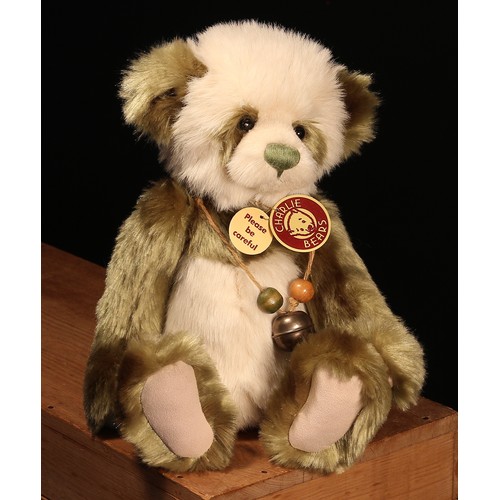 6064 - Charlie Bears CB104717B Rodley Panda teddy bear, from the 2010 Charlie Bears Collection, designed by... 