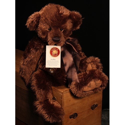 6078 - Charlie Bears CB125002 Snuffles teddy bear, from the 2012 Charlie Bears Best Friends Club, designed ... 