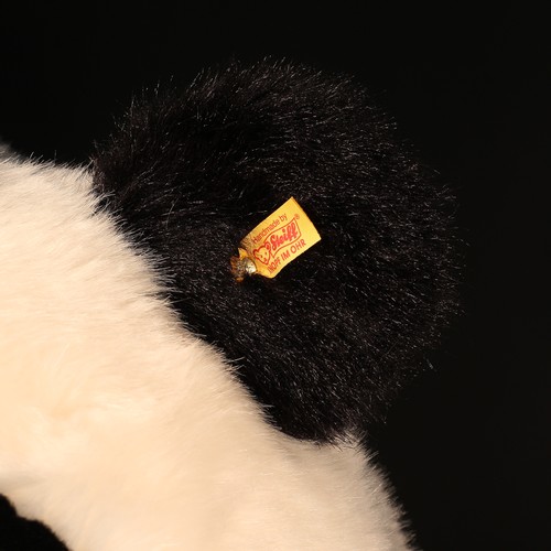 6087 - Steiff (Germany) EAN 075803 Pummy Panda, trademark 'Steiff' button to ear with red and yellow tag, c... 