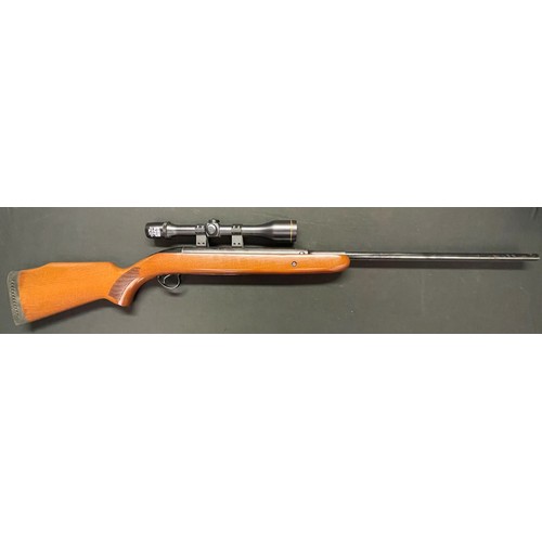 4323 - BSA Airsporter .22 Air Rifle serial number GN51561 with 465mm long barrel fitted with a Shinwa Super... 