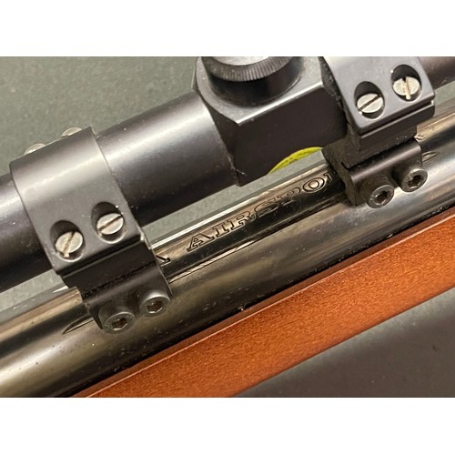 4323 - BSA Airsporter .22 Air Rifle serial number GN51561 with 465mm long barrel fitted with a Shinwa Super... 